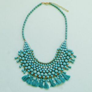 TULUM TURQUOISE STATEMENT NECKLACE
