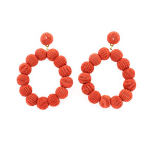 CORAL COVE HOOP EARRINGS